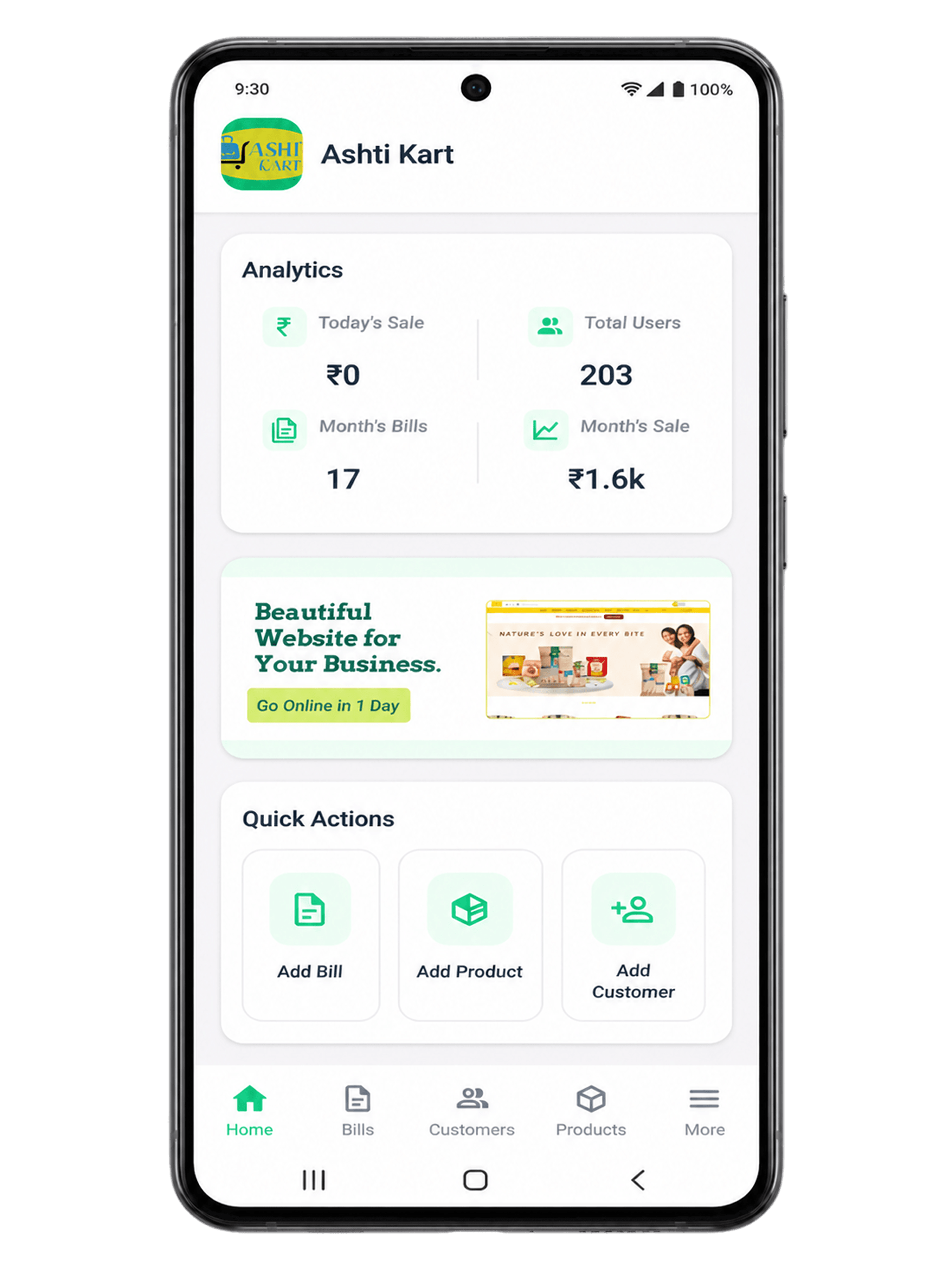 Mobile App Preview